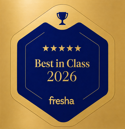 Fresha Best in Class 2026 award